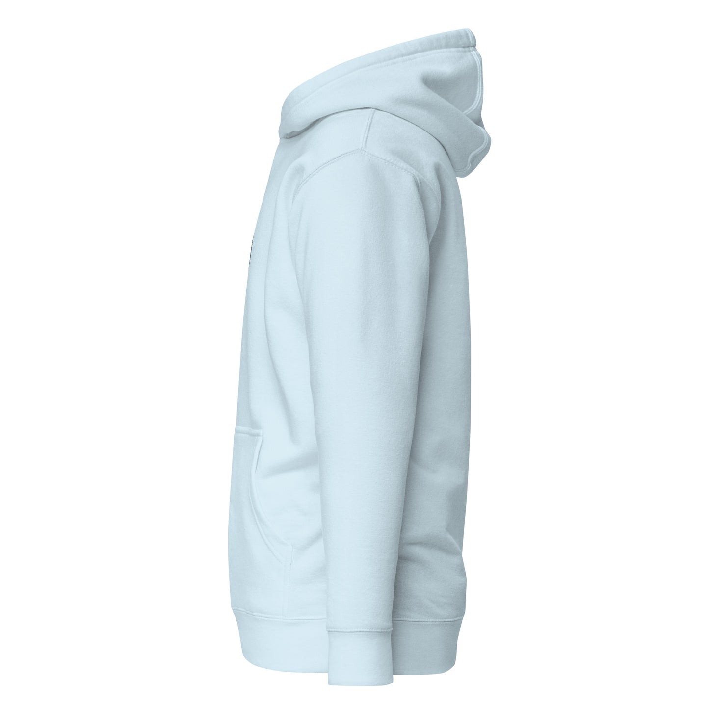 Bold golf hoodie with stitched Kraken emblem - sky blue edition