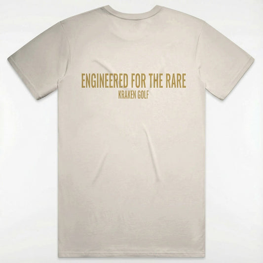 Kraken Rare t-shirt in Ivory - back view