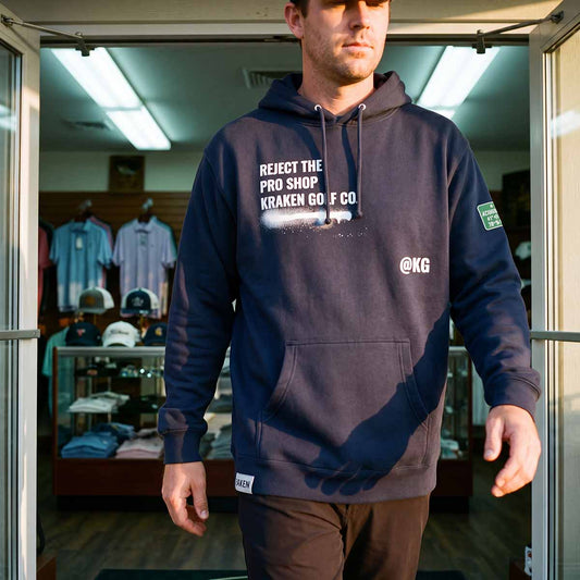 🏴 The Manifesto Hoodie - Navy