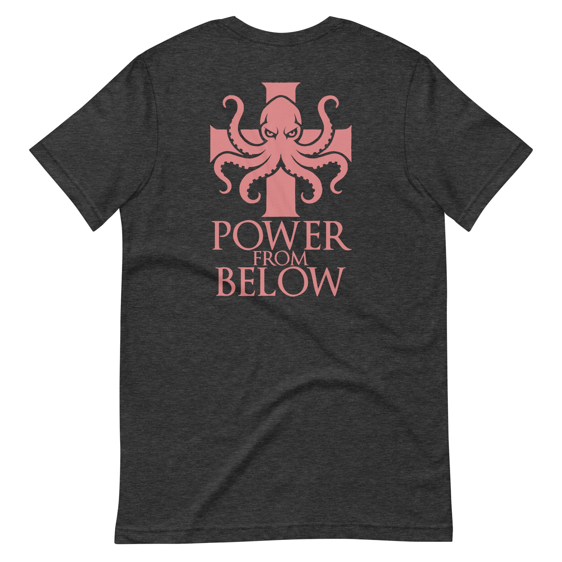 Power From Below Tee 🐙 - Streetwear That Slaps by Kraken Golf