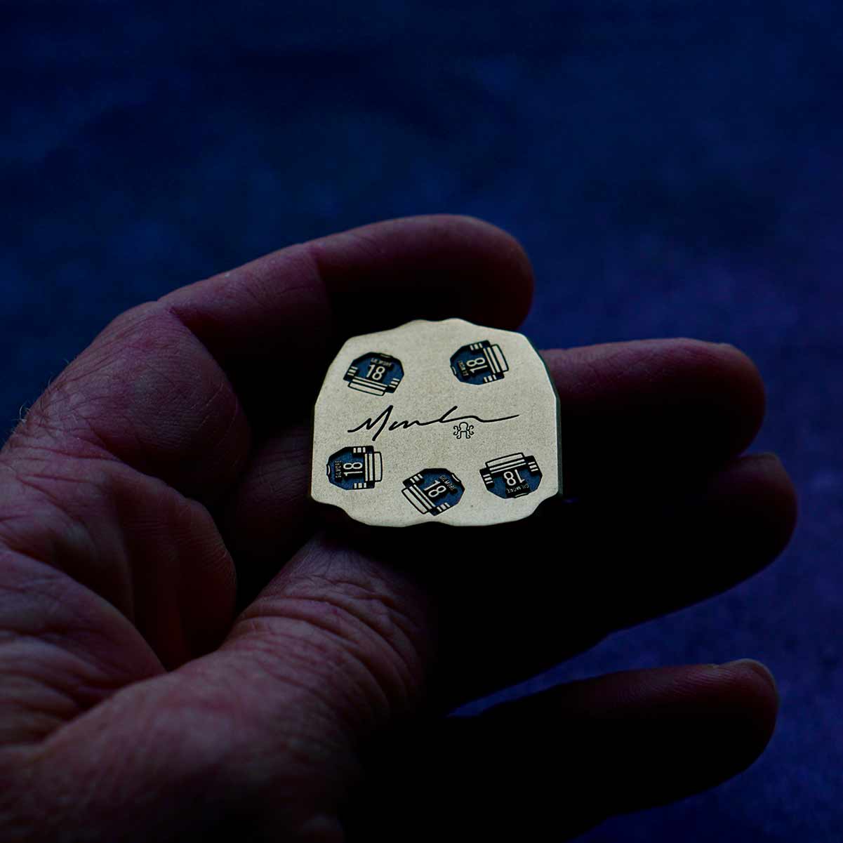 Yellow Jacket Ball Marker (Limited Edition)