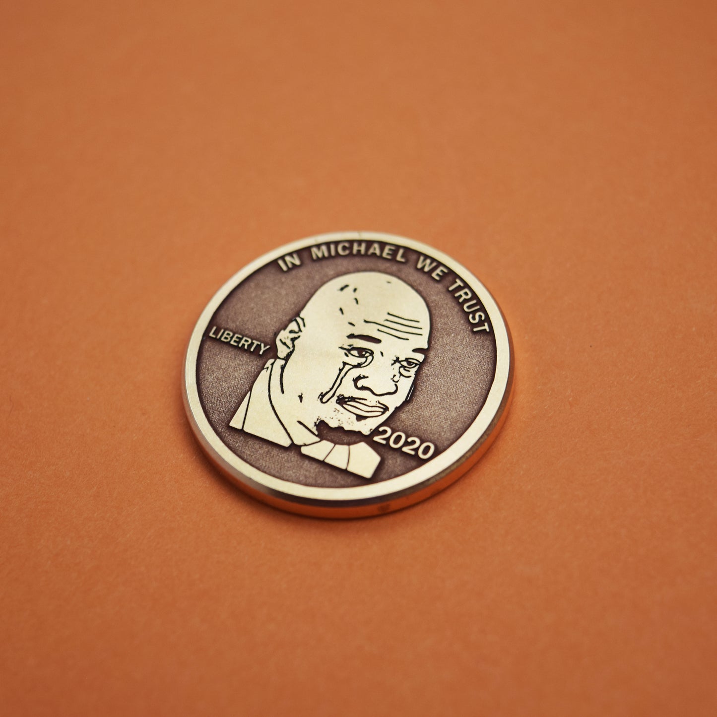 Crying MJ Ball Marker - Copper