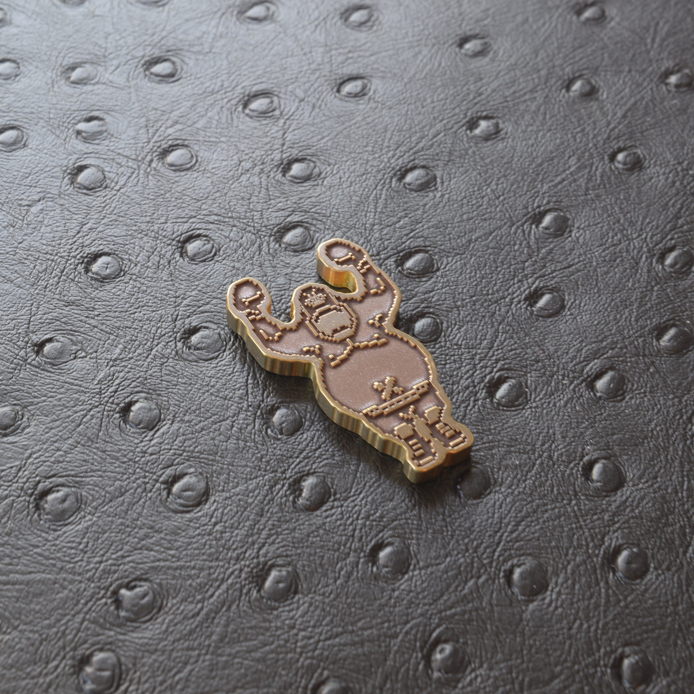 King Chippo Ball Marker - Brass - 1st Edition
