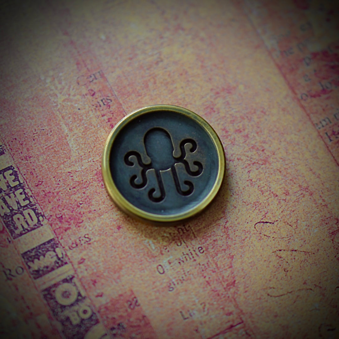 King Me Marker - Brass