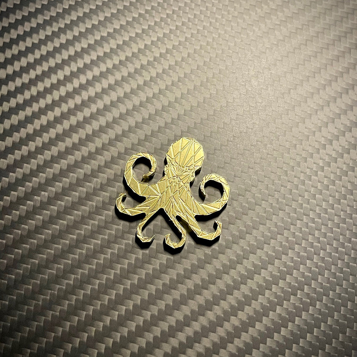 Kraken Ball Marker - Brass