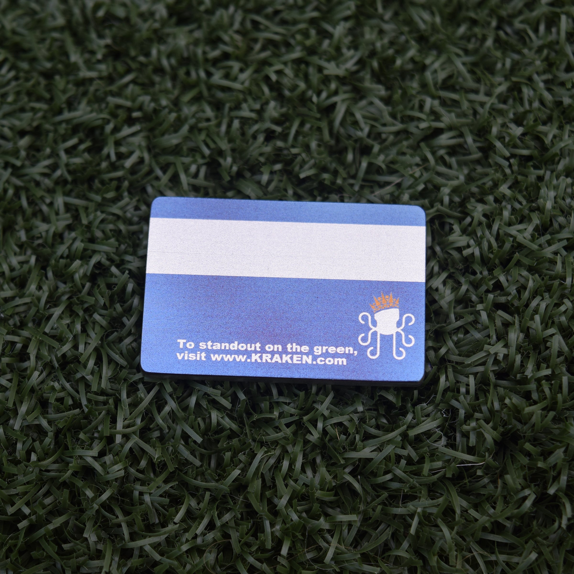 Kraken Bank Card Ball Marker - Titanium