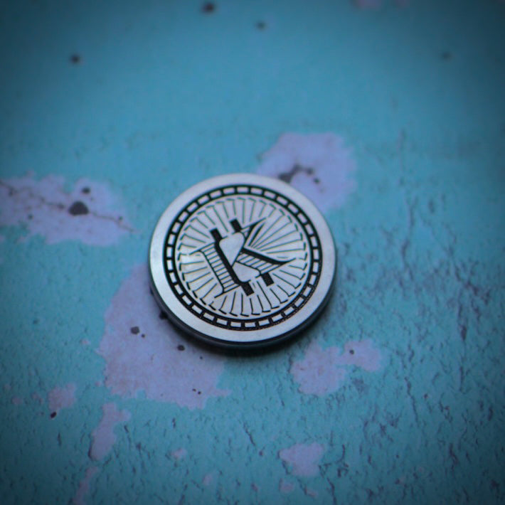 Kraken Crypto Marker - Stainless Steel
