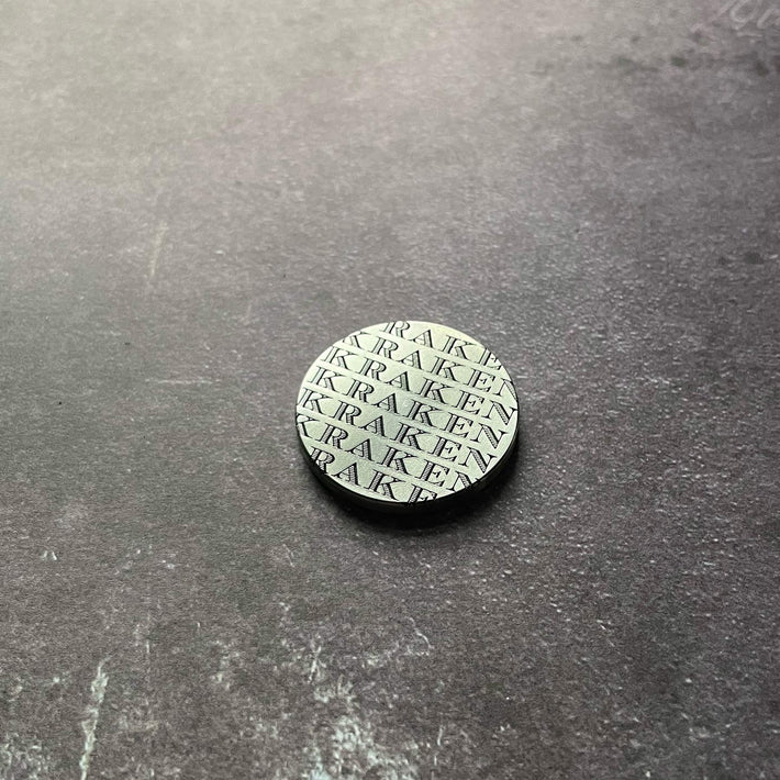 Kraken Crypto Marker - Stainless Steel