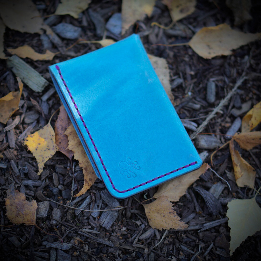 Norman Snap Leather Tool Holder - Blue Gaucho