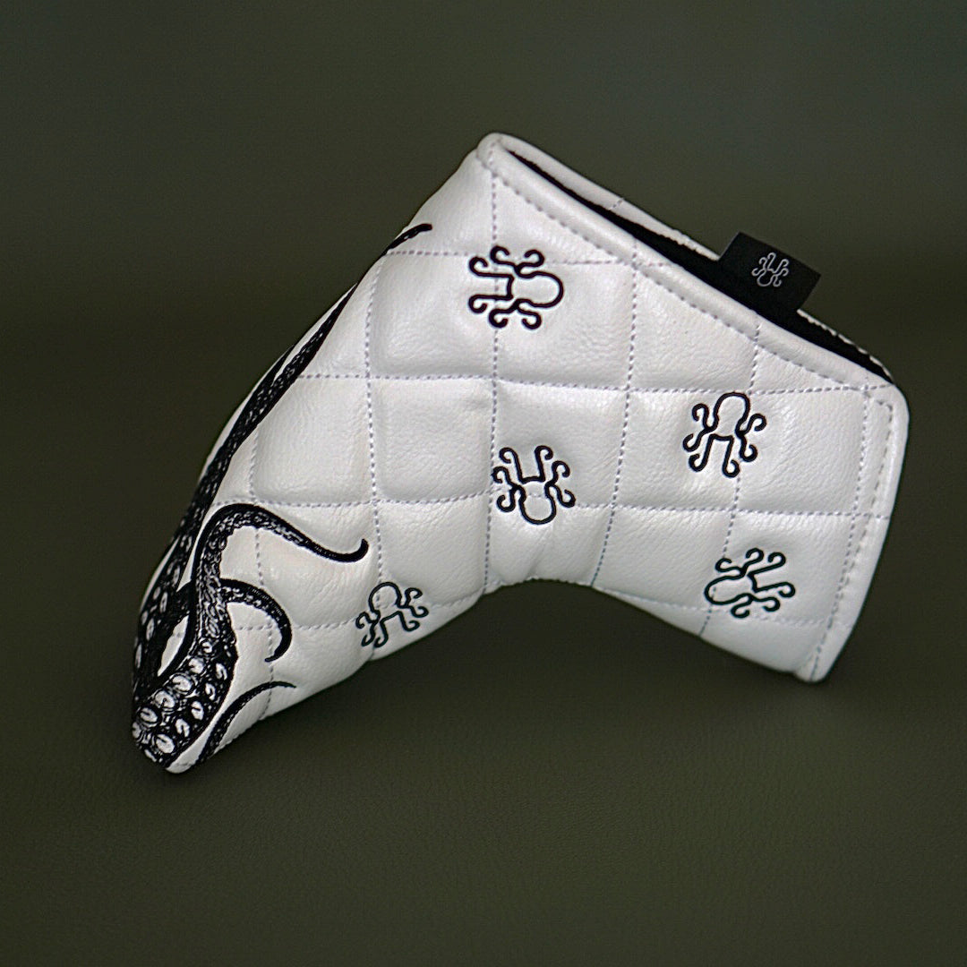 White Quilted Tentacle Headcover