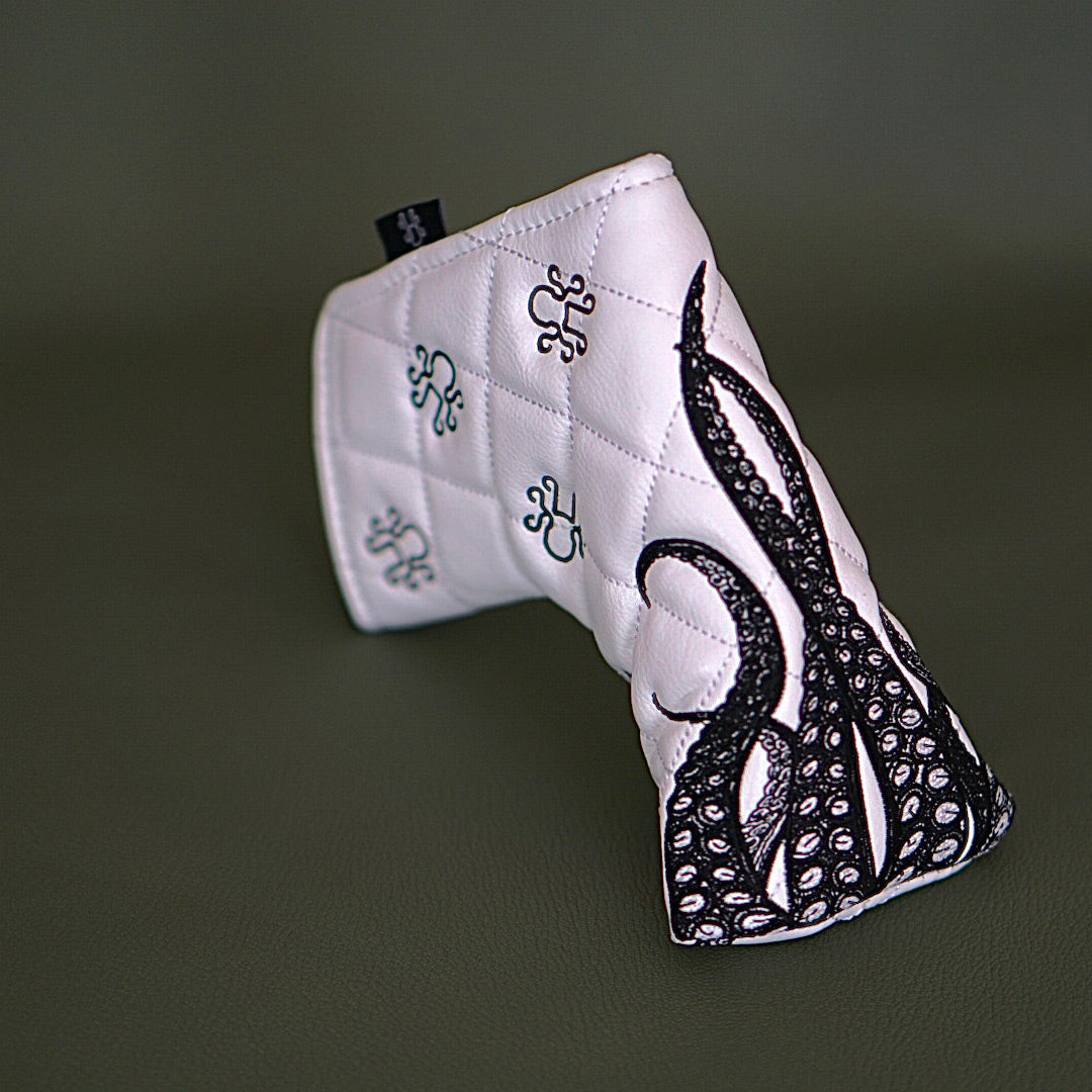 White Quilted Tentacle Headcover