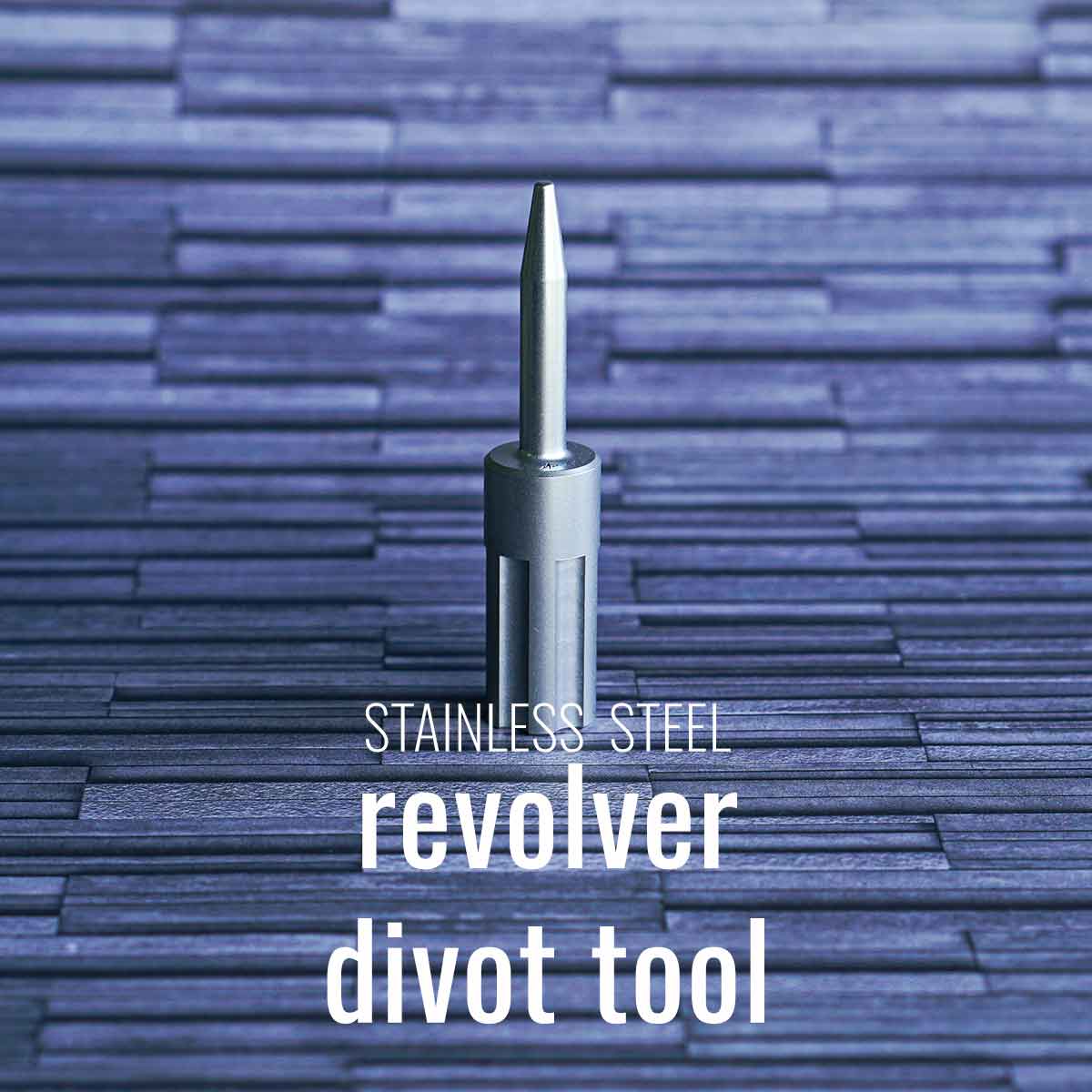 Stainless Steel Revolver Golf Pitch Tool - Kraken Golf Limited Edition Divot Tool