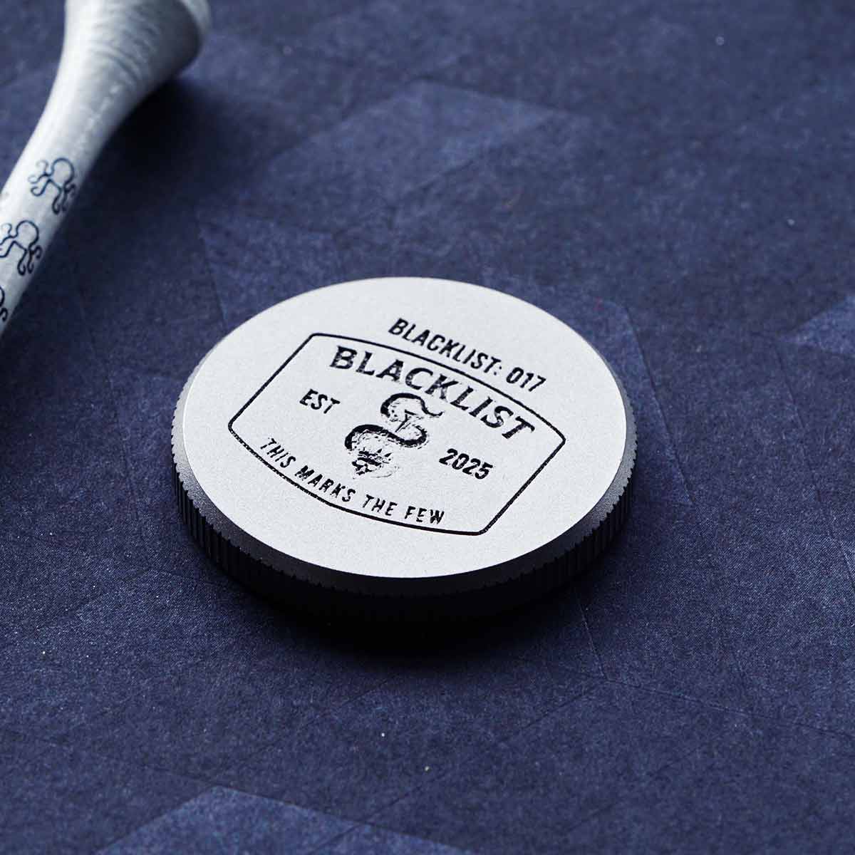 Kraken Golf Blacklist 017 stainless steel copper skull golf ball marker