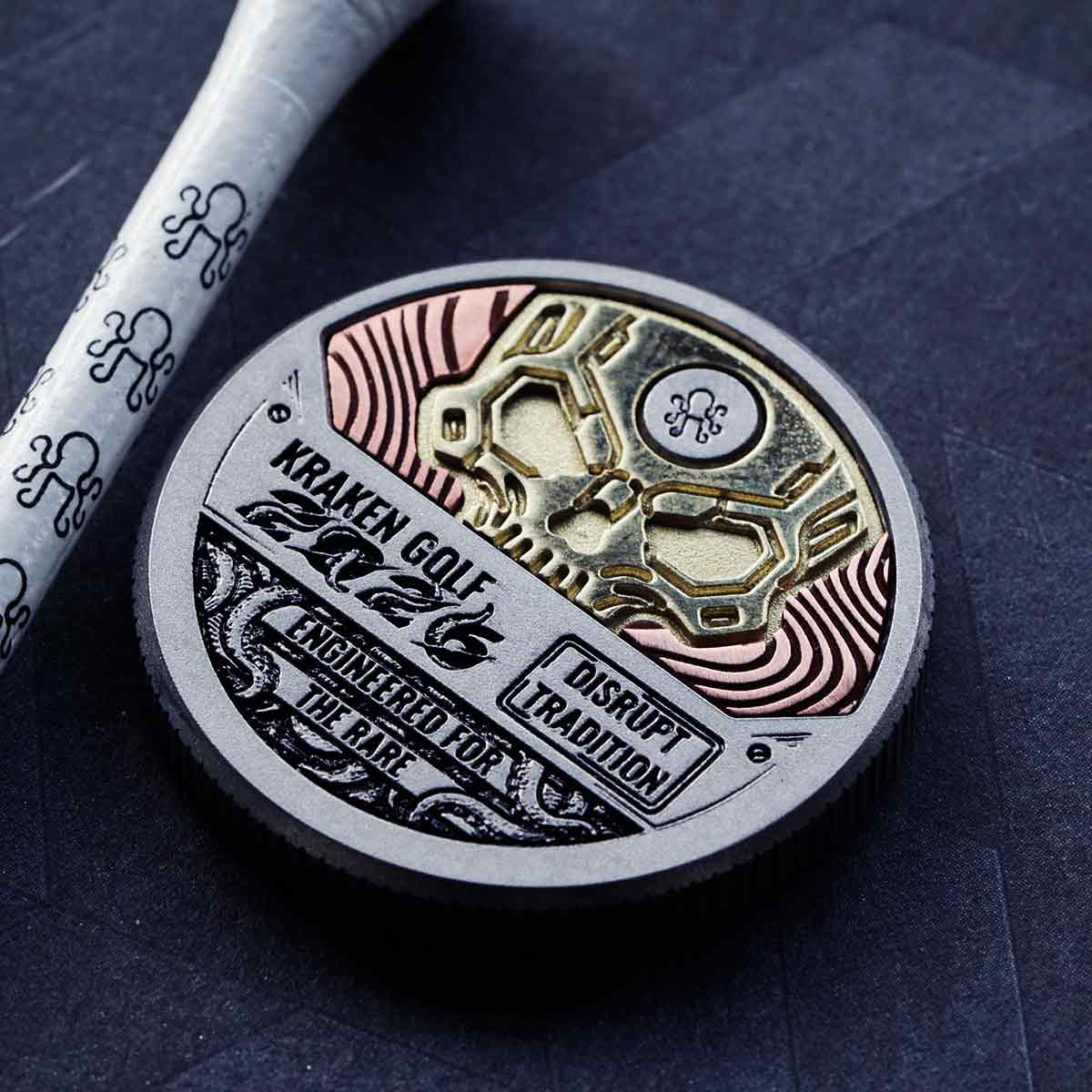 Exclusive Blacklist Reverent Marker No.017 with copper inlay