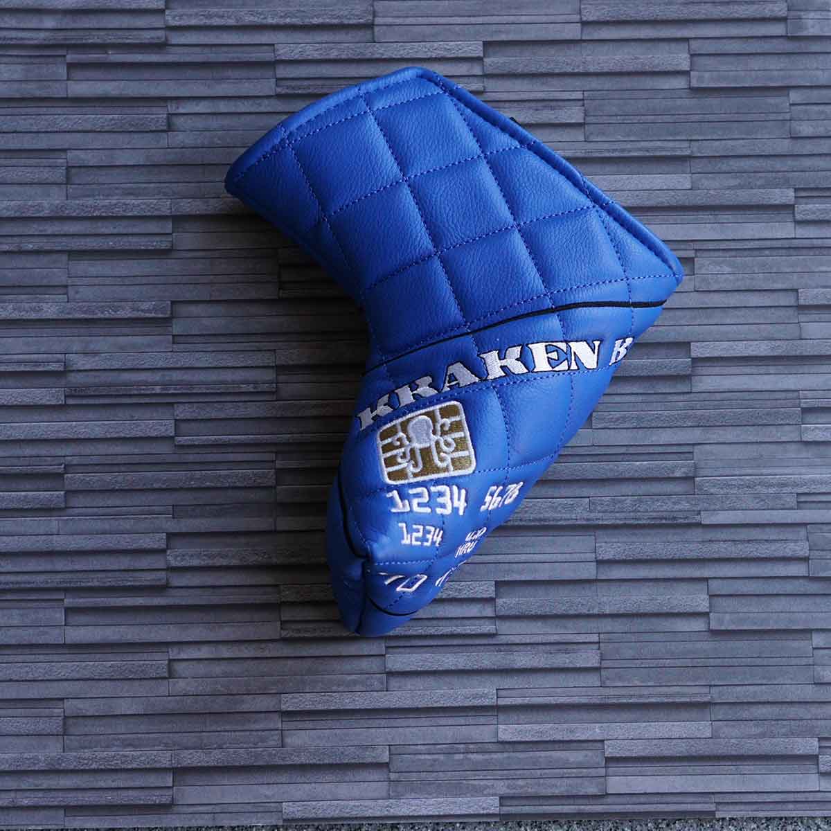 Kraken Blue Visa Card Headcover - Kraken Golf