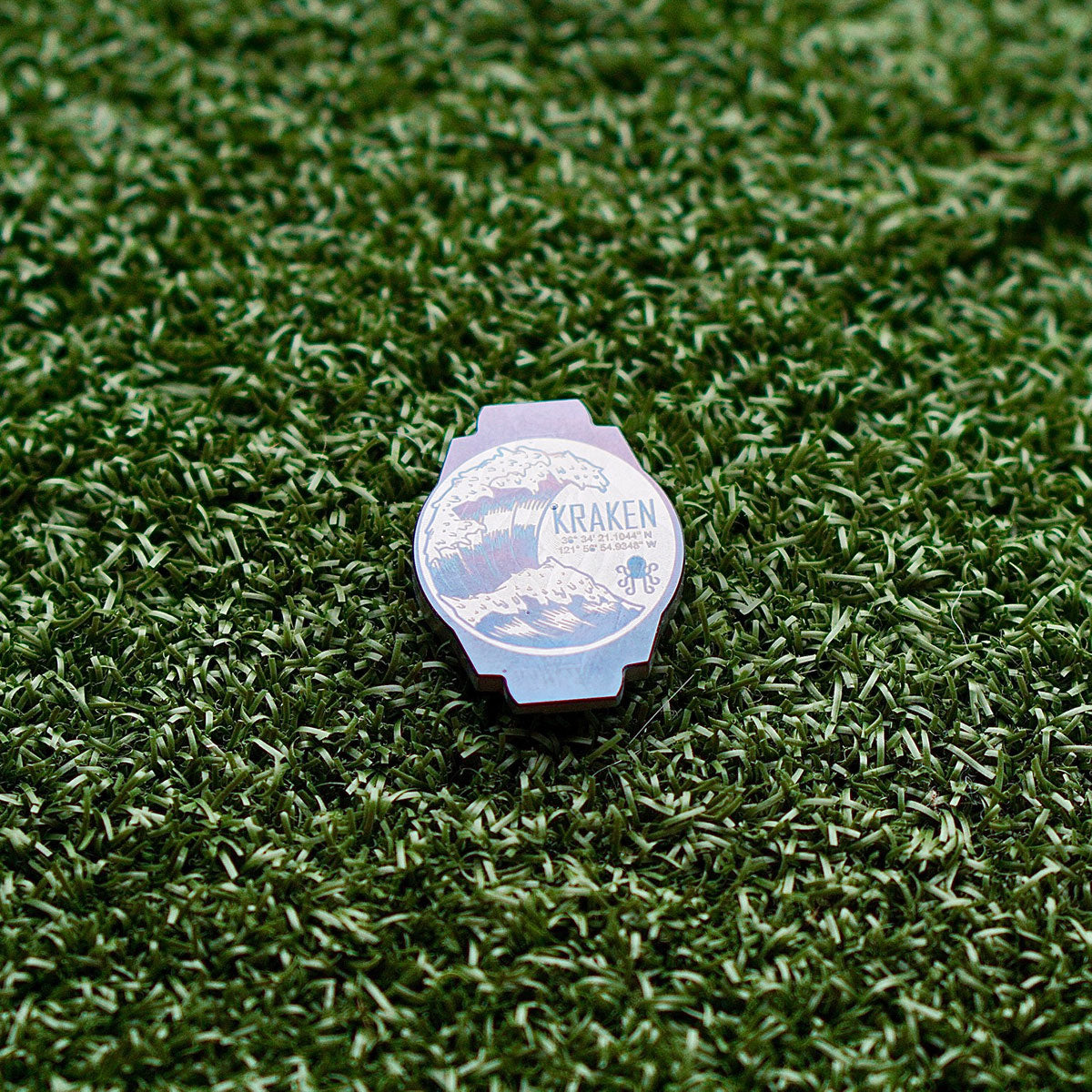 Kraken Watch Ball Marker Blue