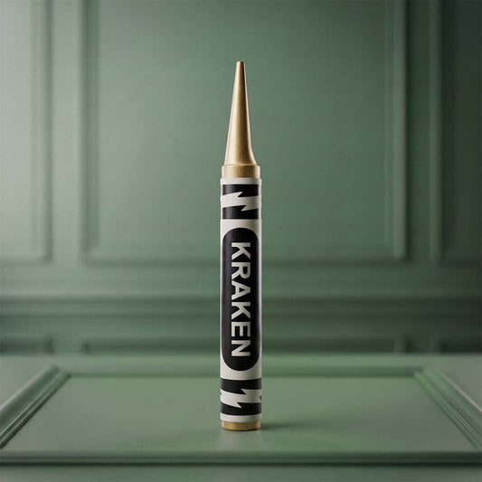 Kraken Brass Crayon Pitch tool on a green background