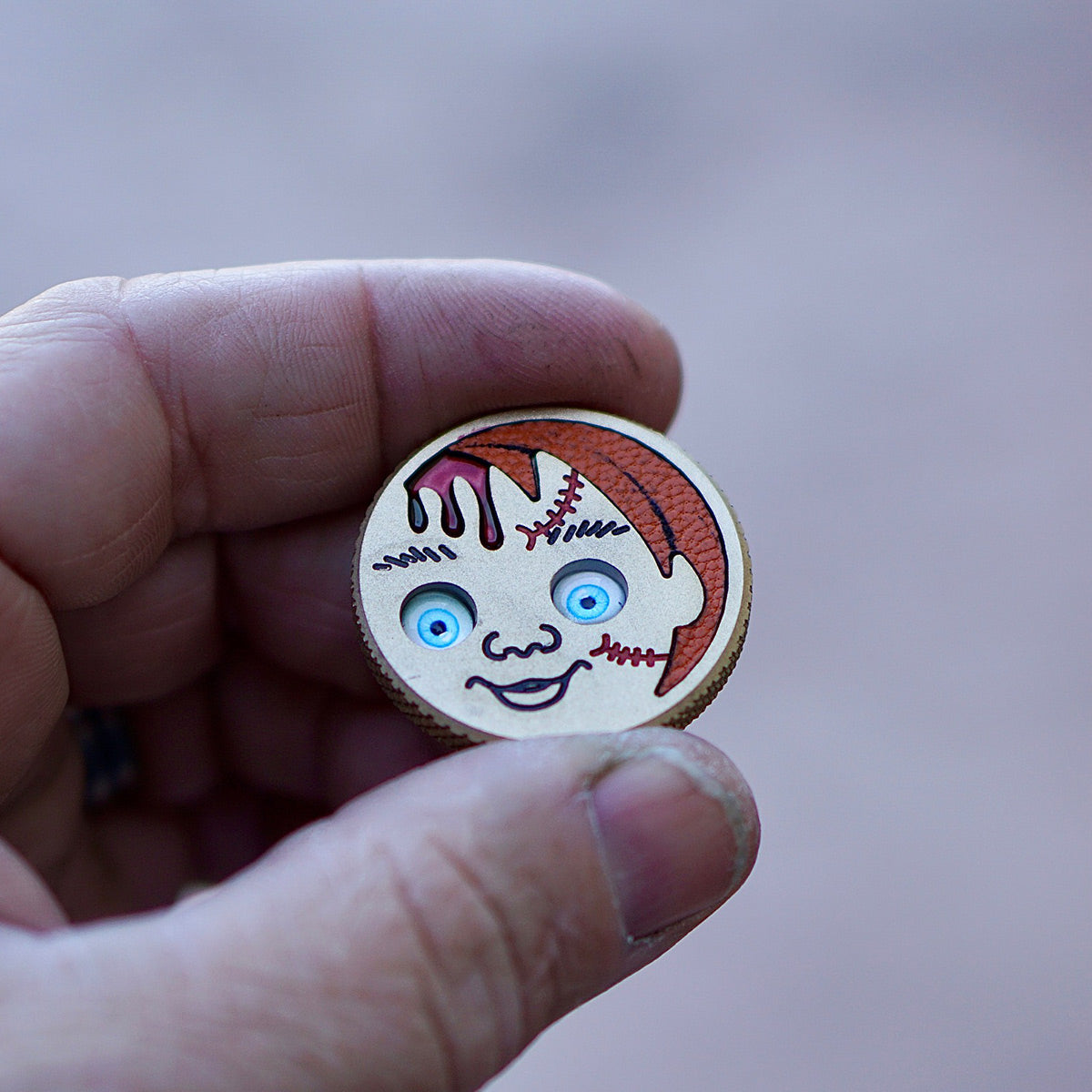 Chucky Ball Marker Kraken Golf