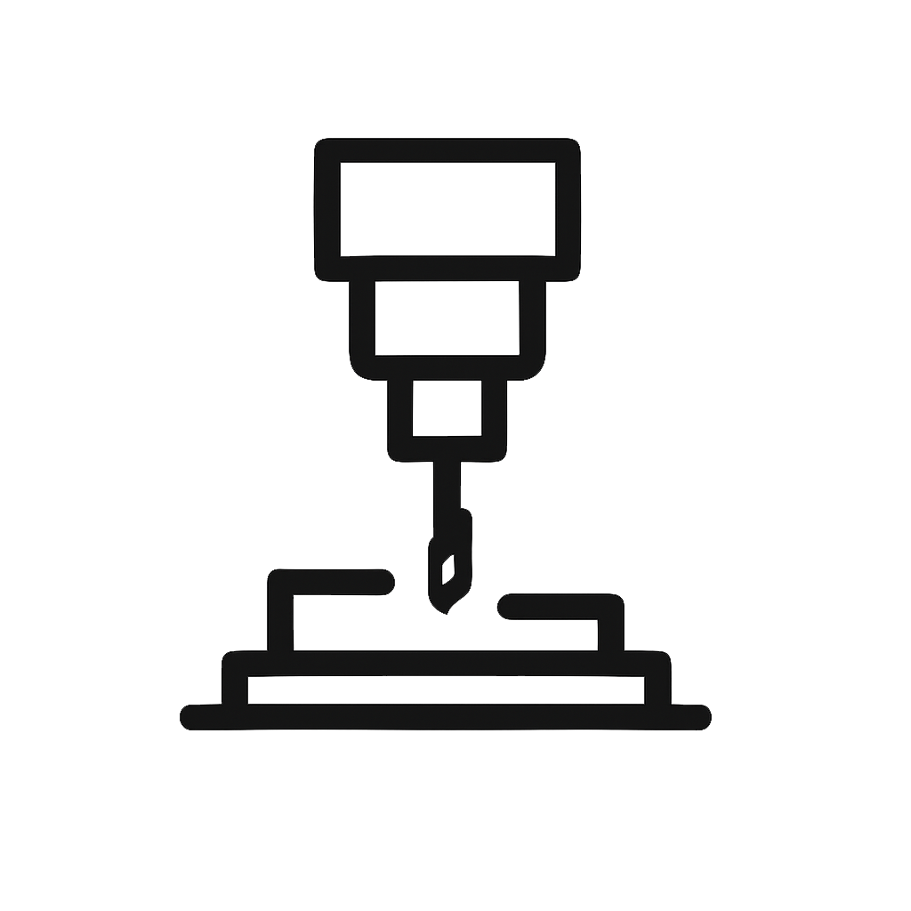 cnc machining icon