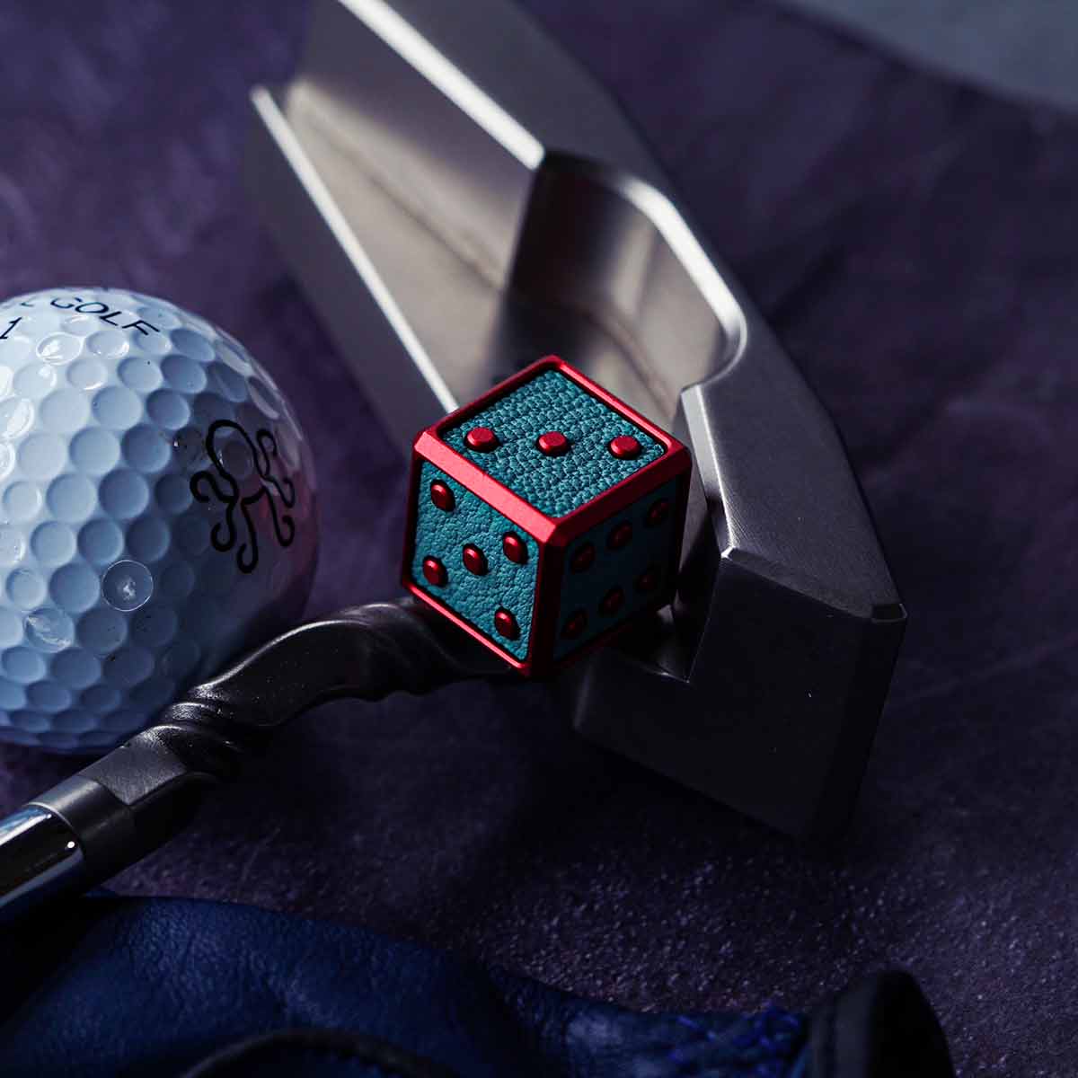 heirloom quality titanium golf marker Cotton Candy edition