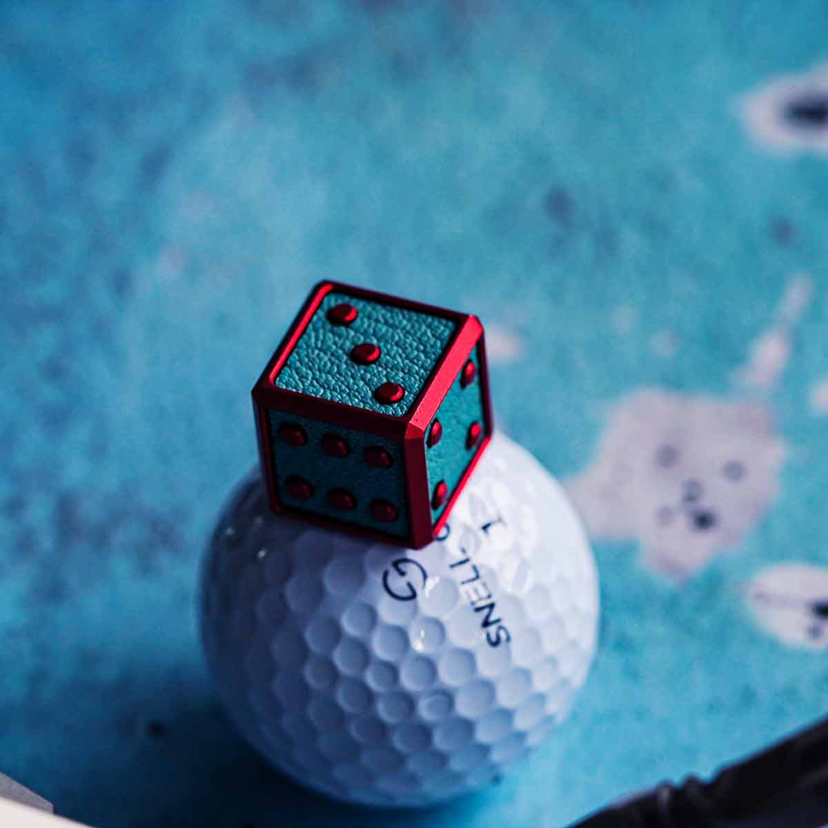 luxury golf accessory Cotton Candy Die marker handmade