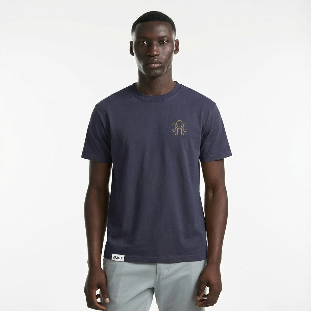 Craig in Kraken Rare Navy t-shirt