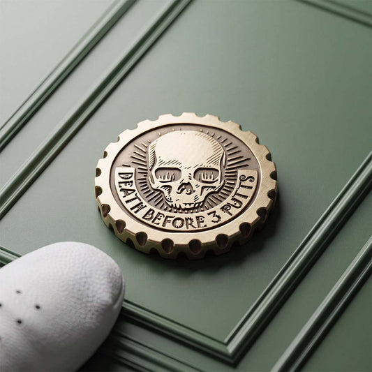 Death before 3 putts marker on a green background