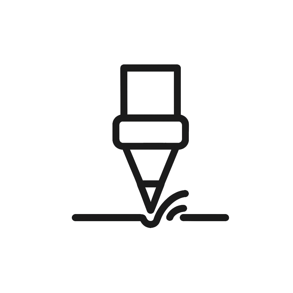 engraving technology icon