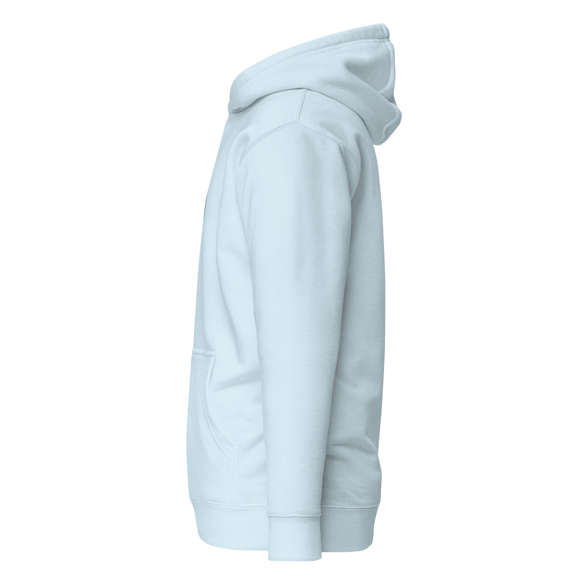 Bold golf hoodie with stitched Kraken emblem - sky blue edition