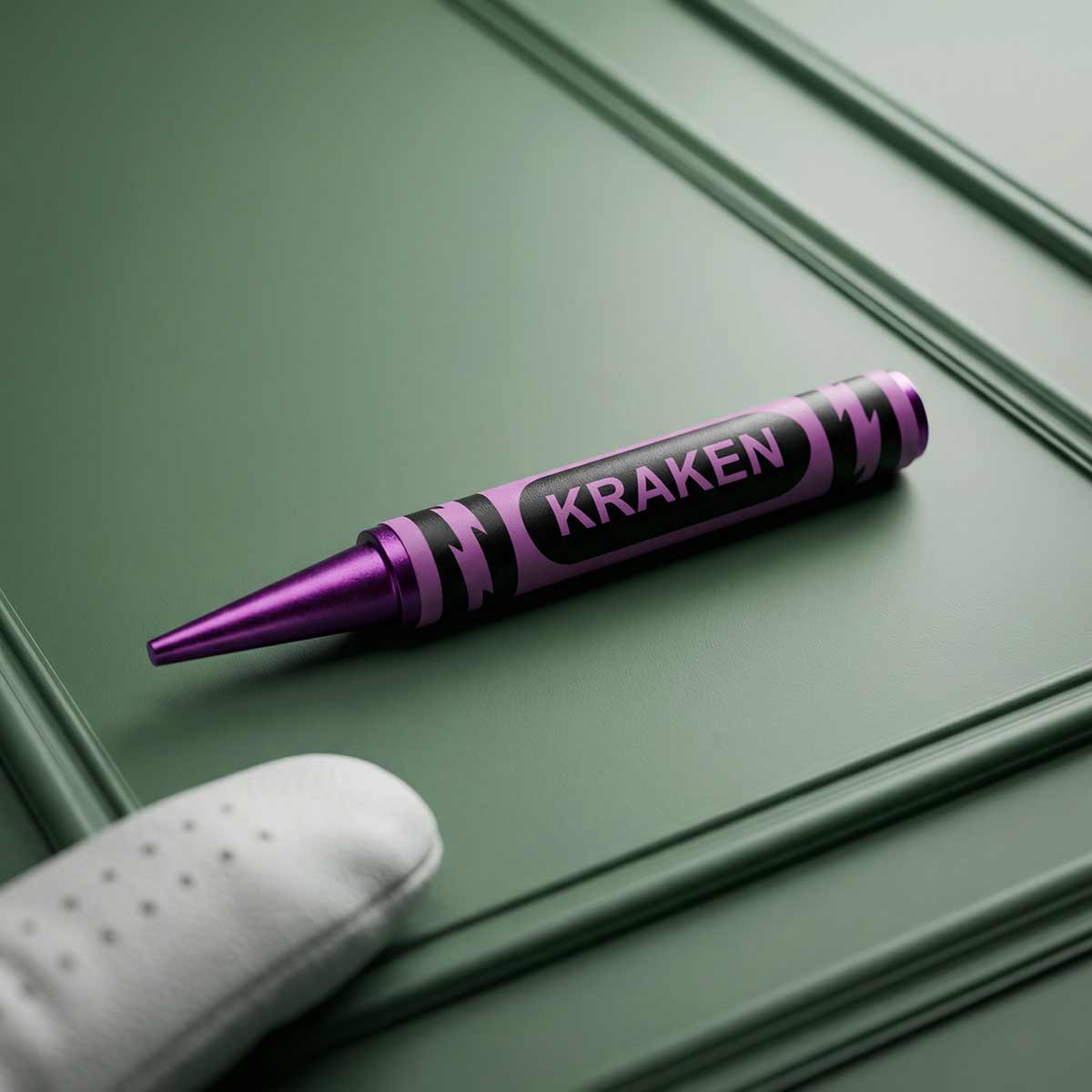 Kraken Ink CVrayon Pitch Tool on green background