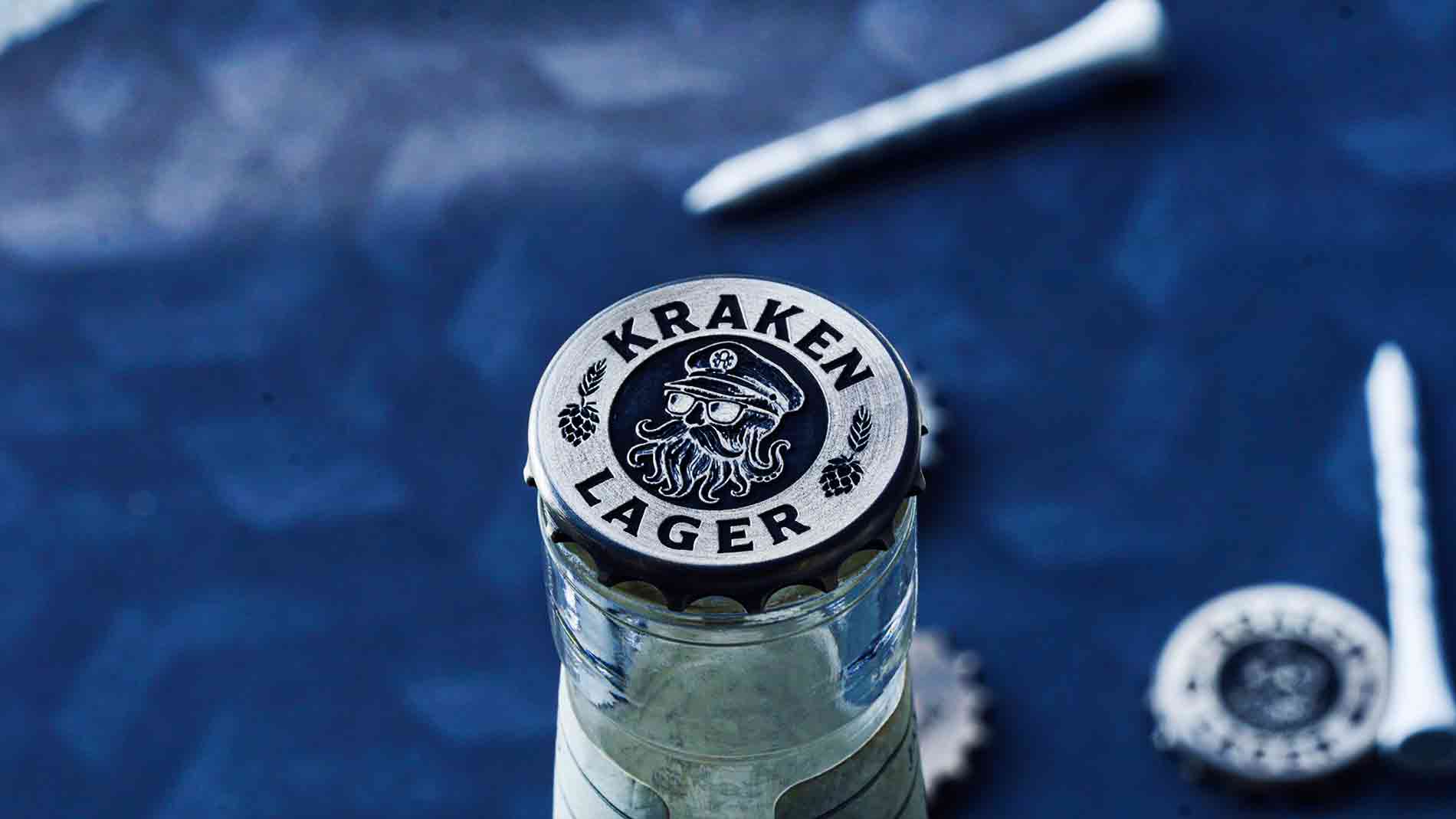 Kraken heirloom golf marker. macro.