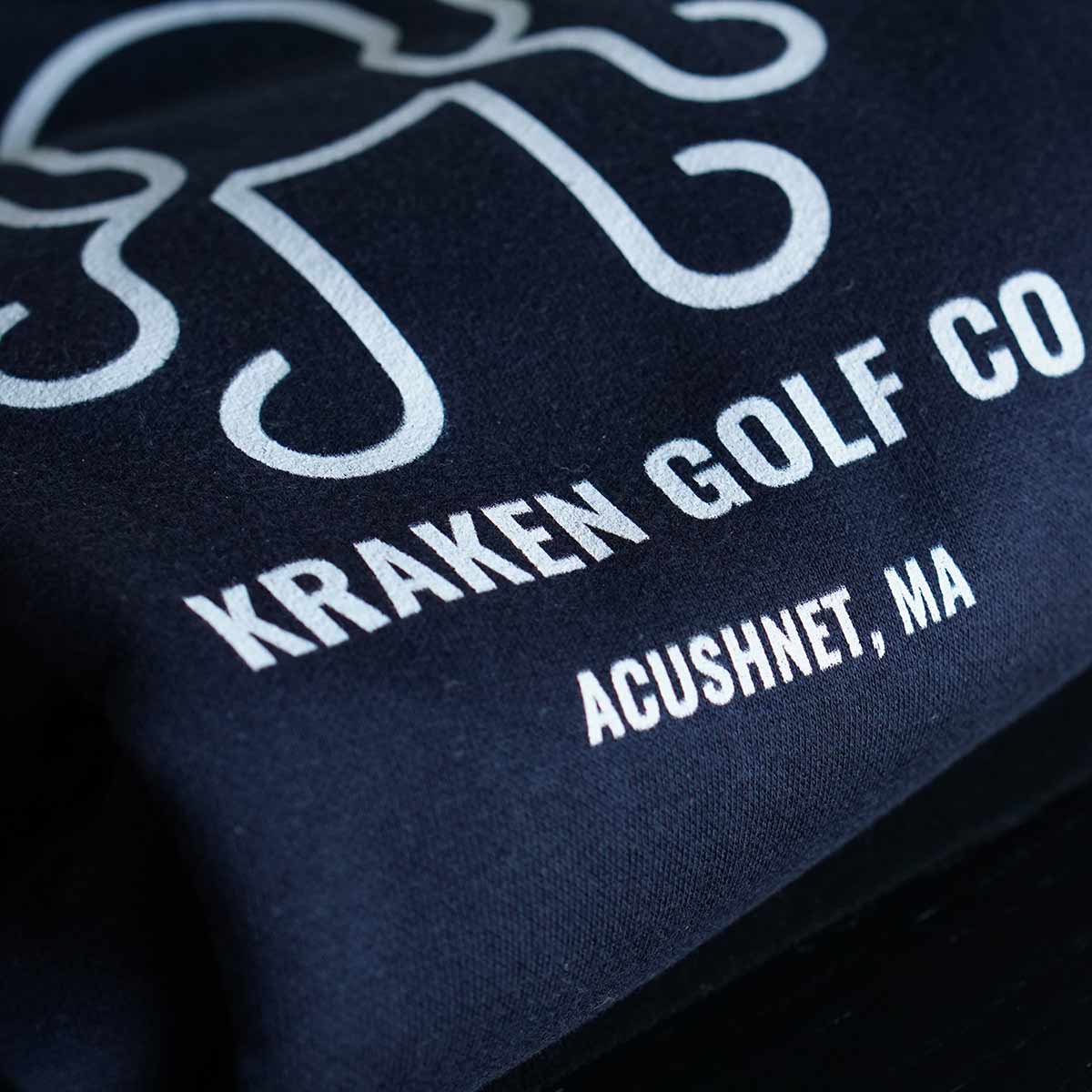 Kraken Logo Hoodie - Navy