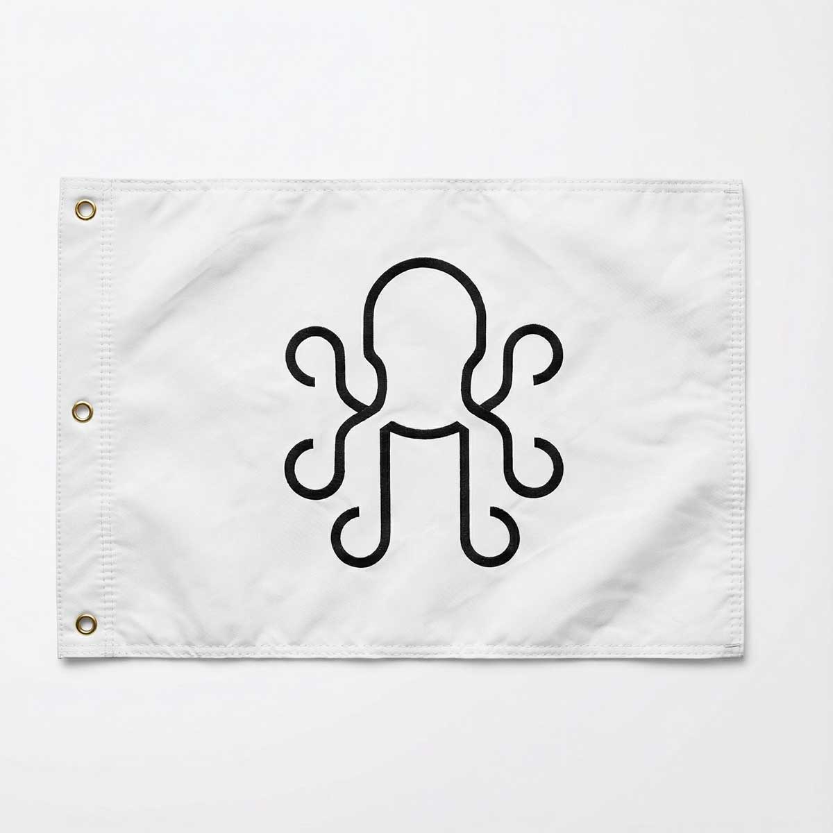 Kraken Course Flag - White Edition