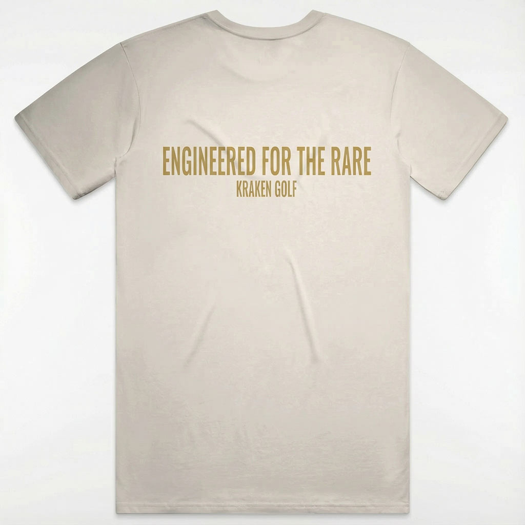 Kraken Rare t-shirt in Ivory - back view