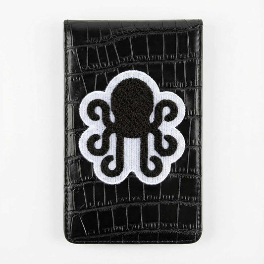 Midnight Yardage Book on white background, closed front view