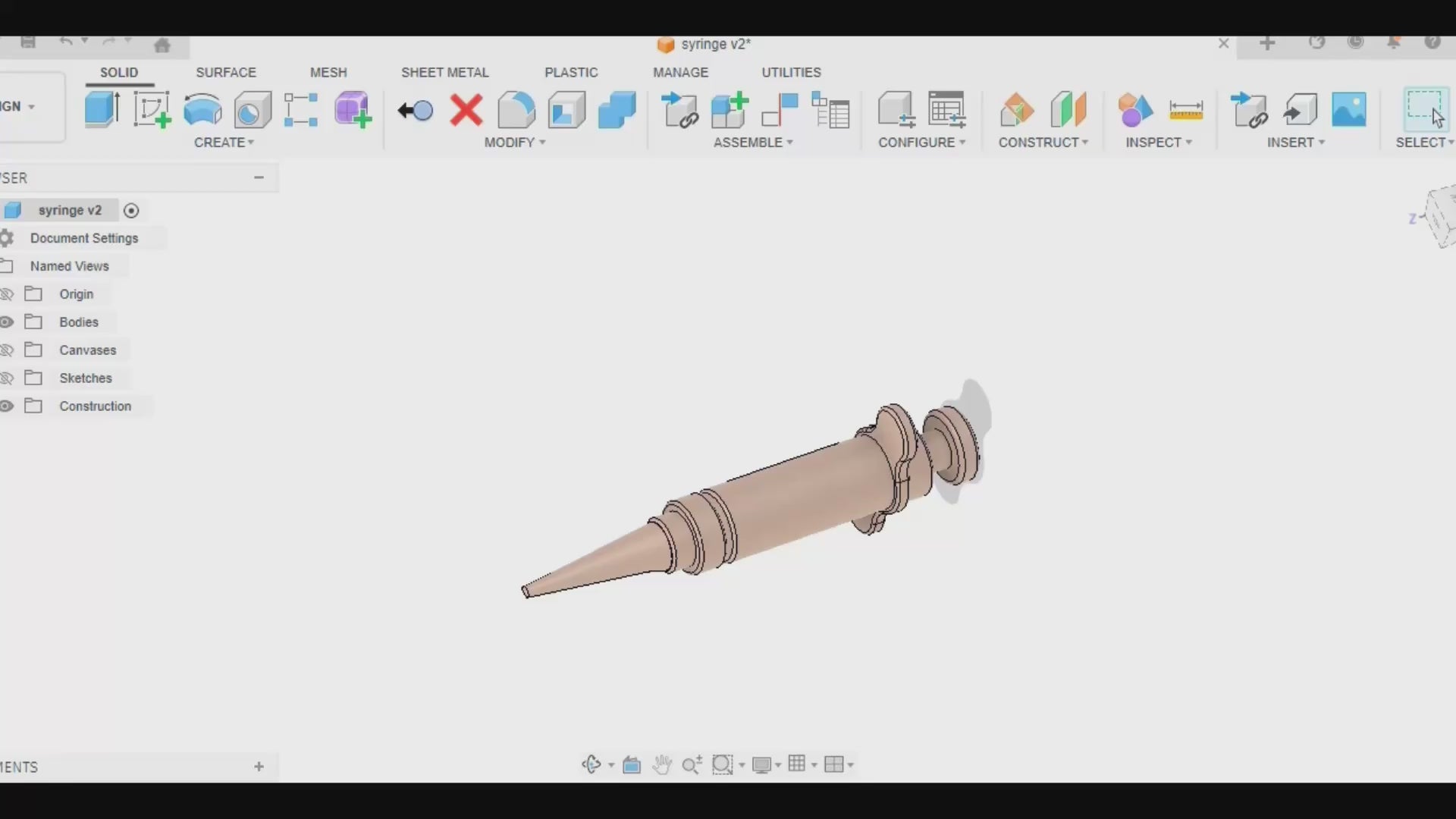 Load video: CAD work behind the Cure Pitch Tool