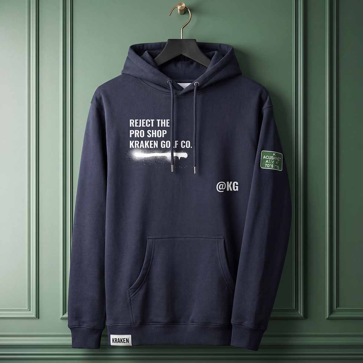 🏴 The Manifesto Hoodie - Navy