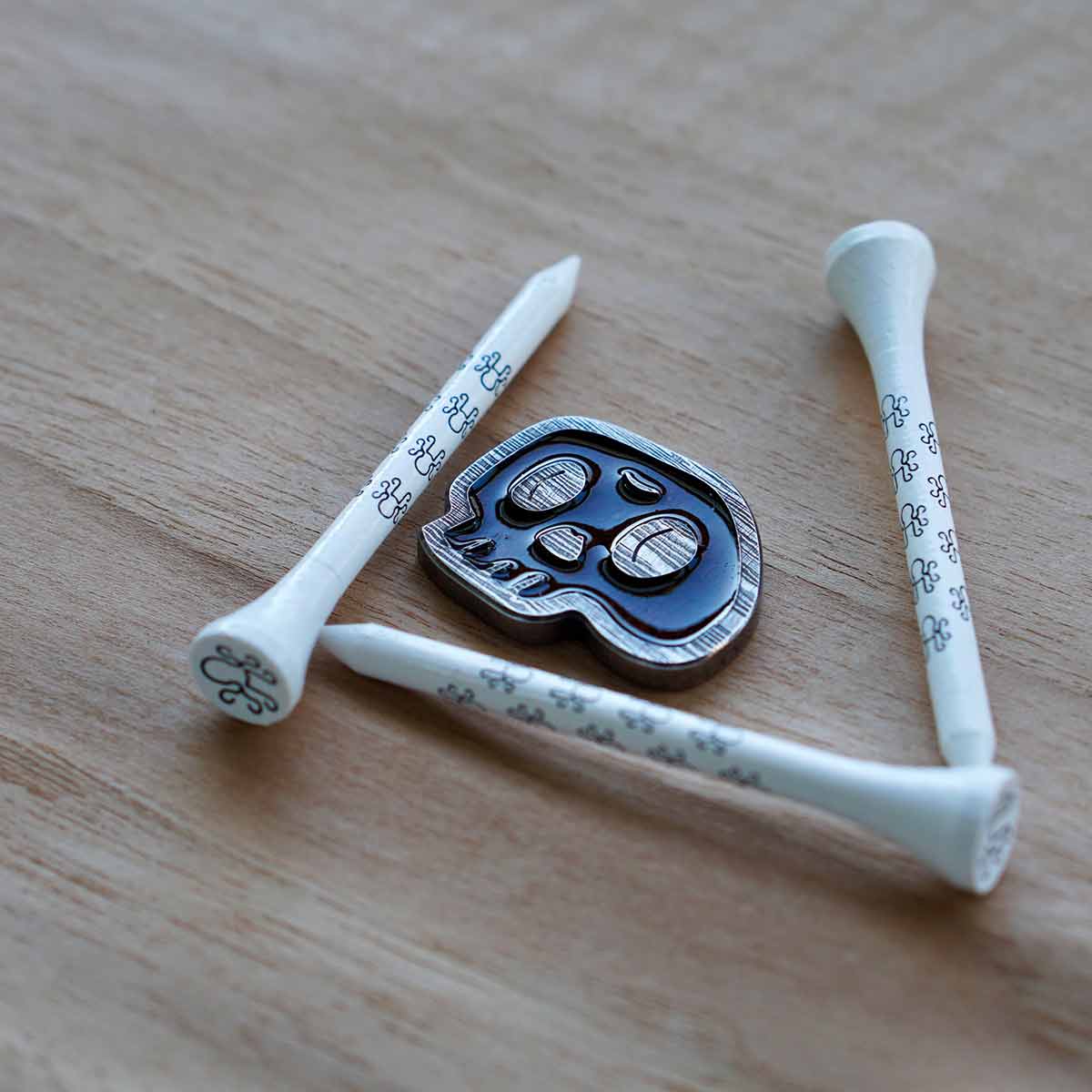 Skully Woody Marker - Damascus