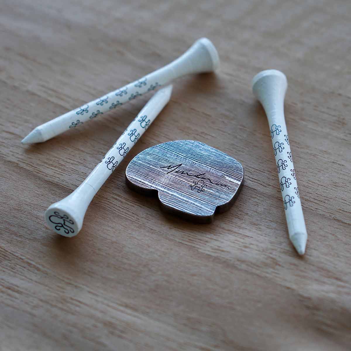 Skully Woody Marker - Damascus