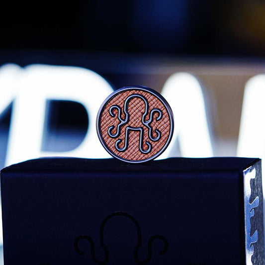 autobahn golf ball marker crafted by Kraken Golf