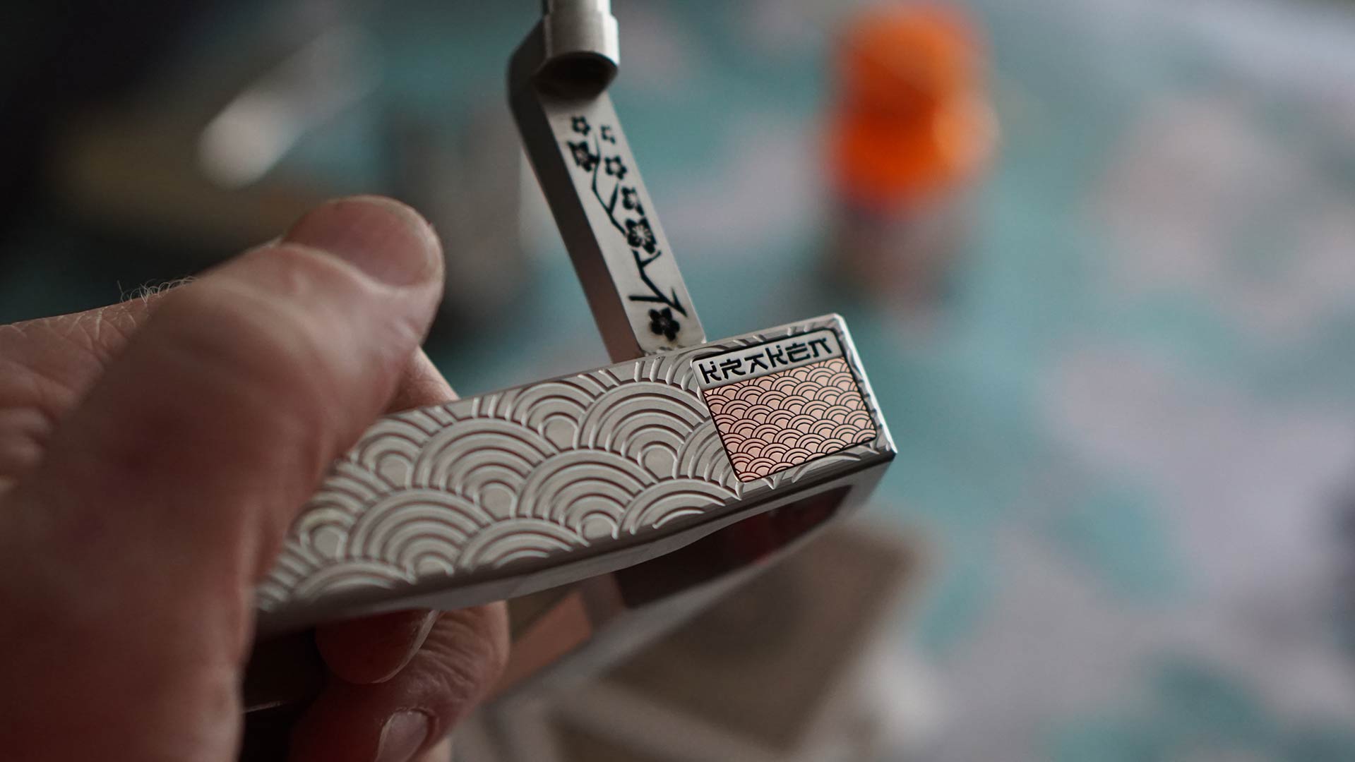truro japanese themed mallet putter