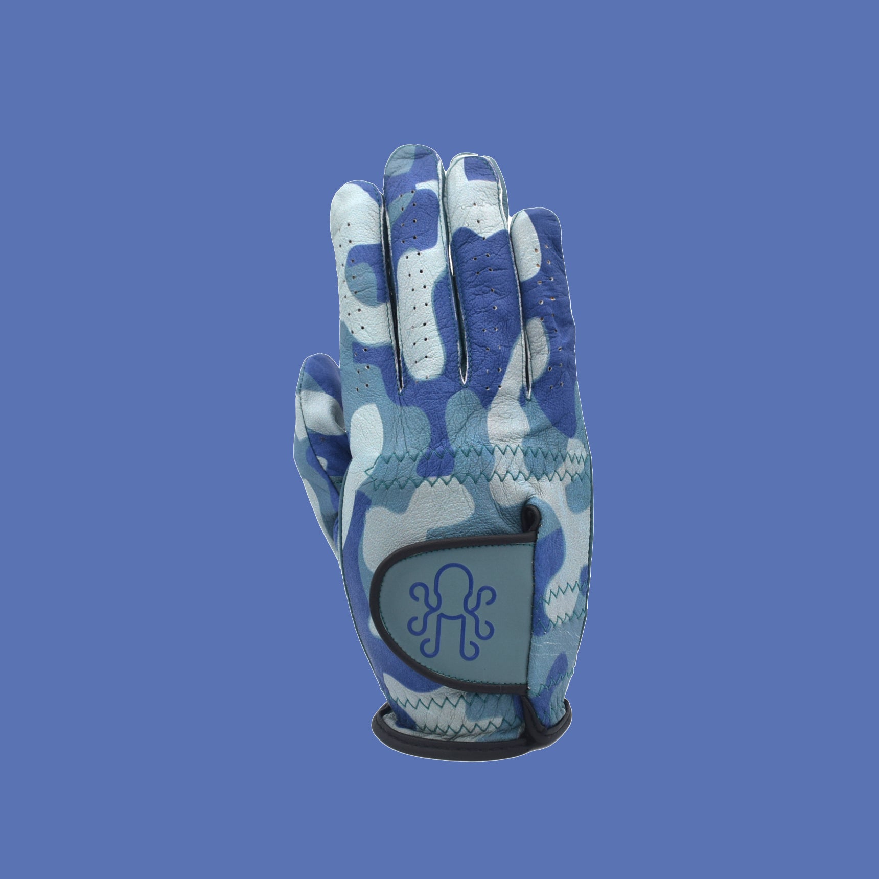 Kraken Golf Glove - Blue Camouflage