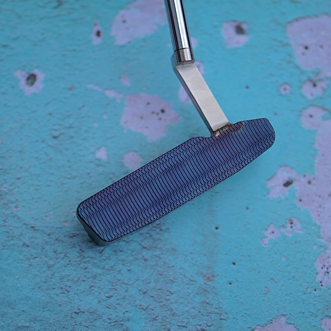 3.0 Bourne Putter - Blued with Hammered Bumpers