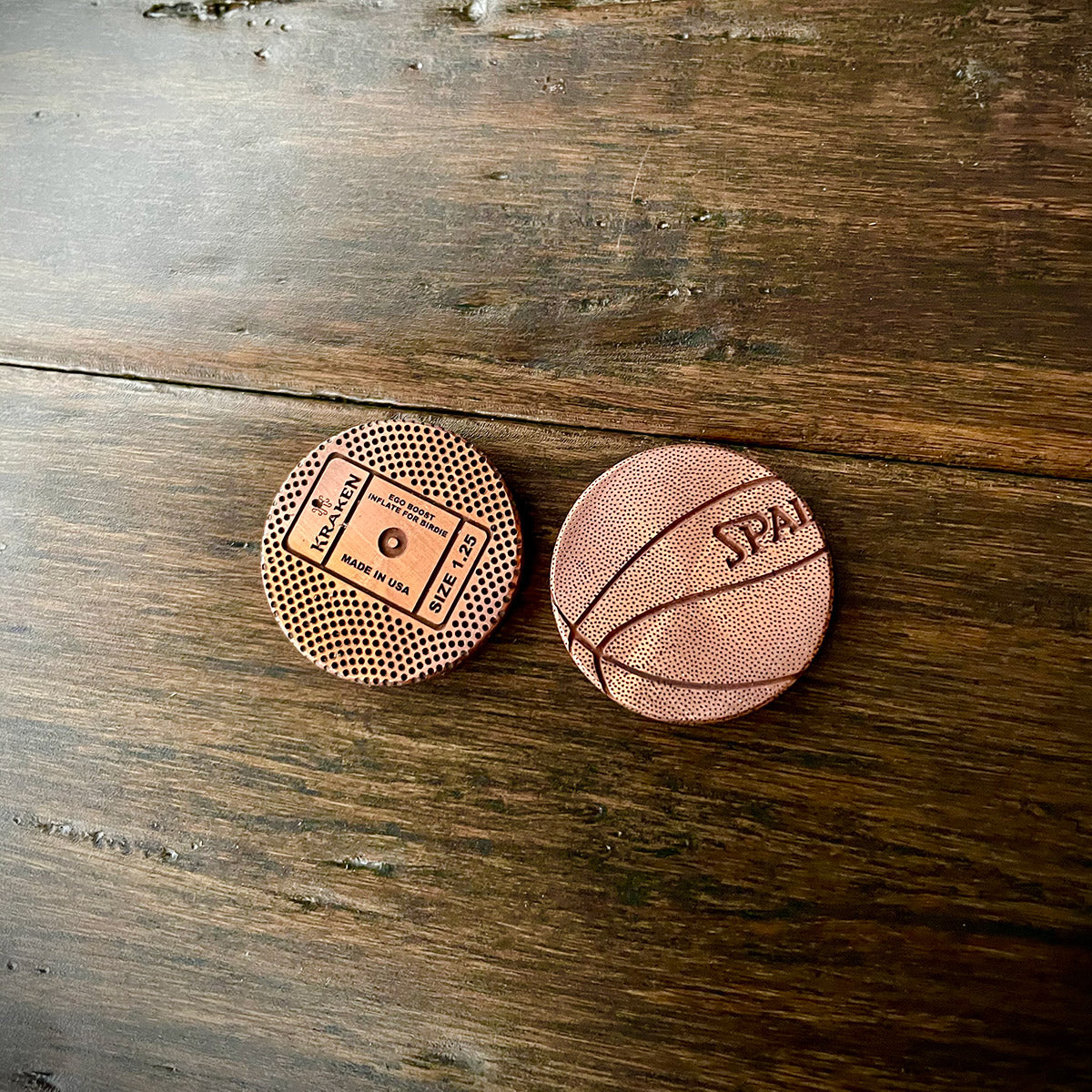 Basketball Ball Marker - Copper