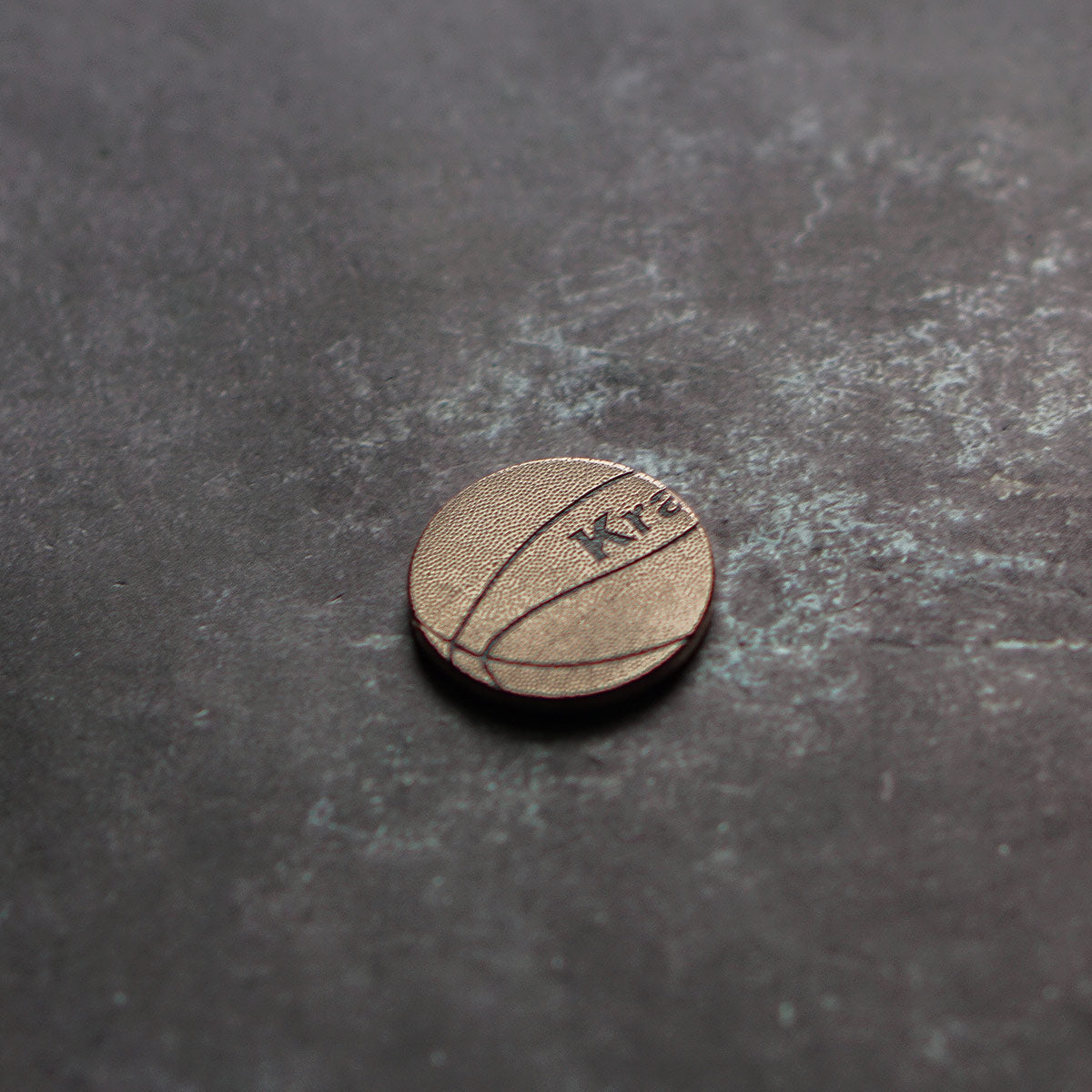 Basketball Ball Marker - Copper