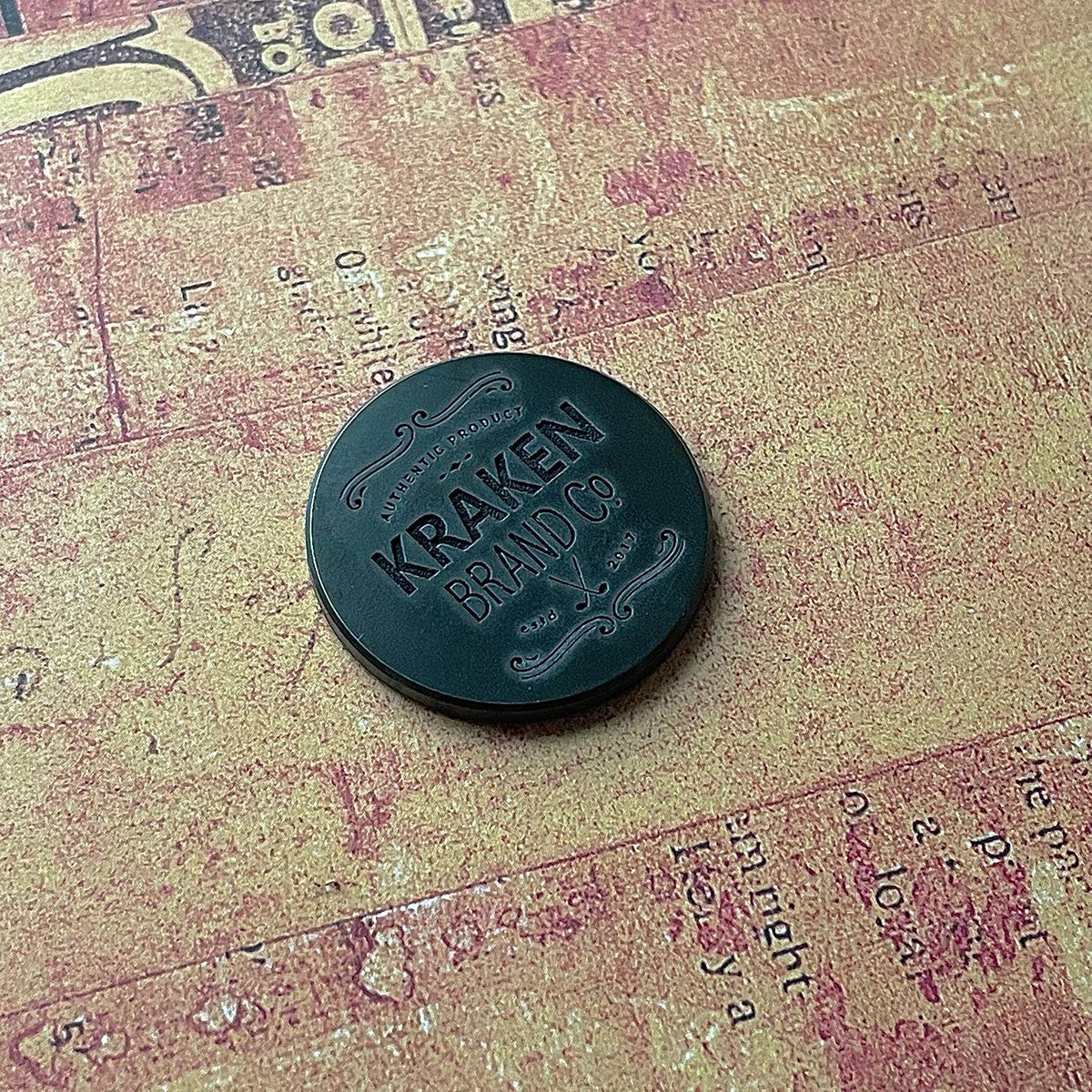 Death Before 3 Putts Ball Marker - Black Zirconium