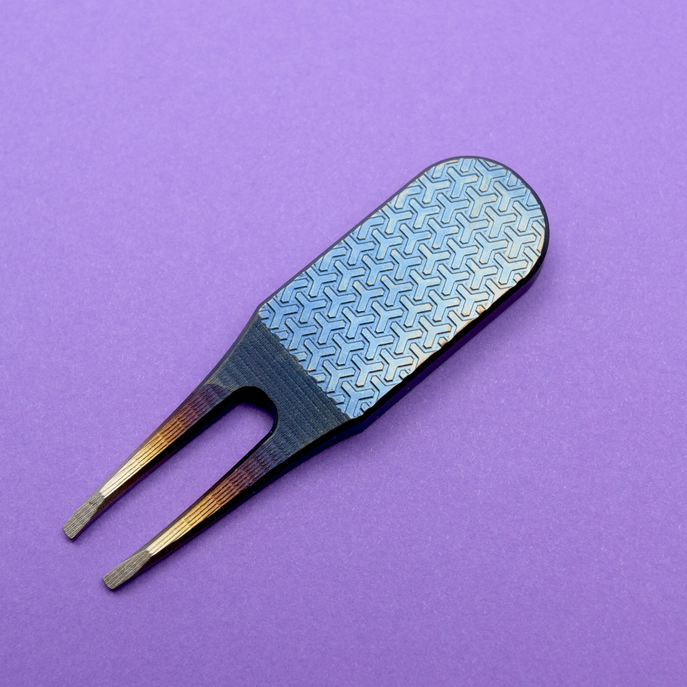 EDC Divot - Torched Carbon Steel - Kraken Golf