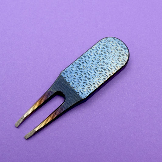 EDC Divot - Torched Carbon Steel - Kraken Golf