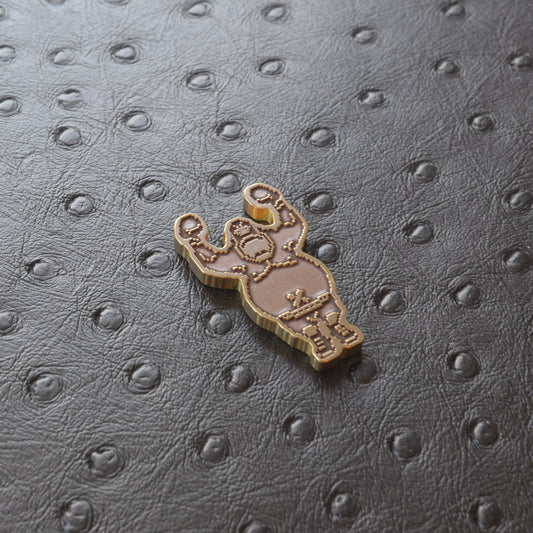 King Chippo Ball Marker - Brass - 1st Edition