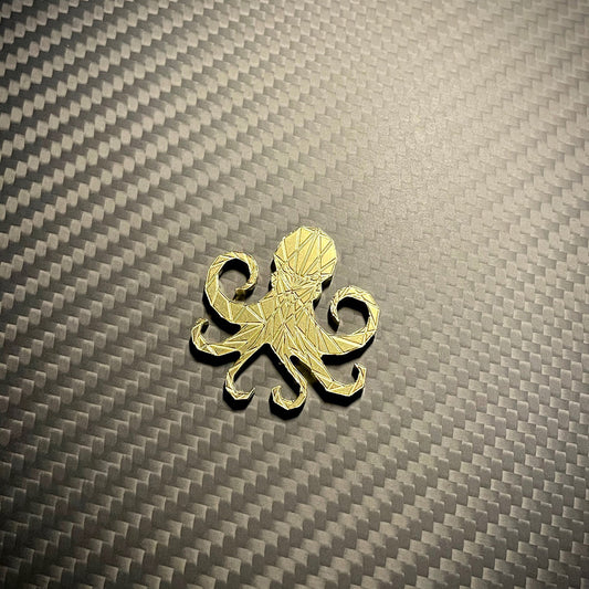 Kraken Ball Marker - Brass